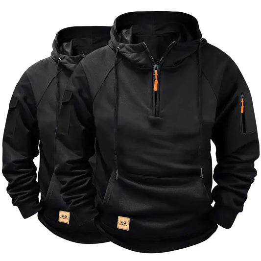 Lot Exclusif : 2 Pulls à Capuche Décontractés Homme | Collection Automne/Hiver Zyra