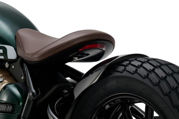 Moto Benda Napoleon 125 cm3 vintage style bobber vert