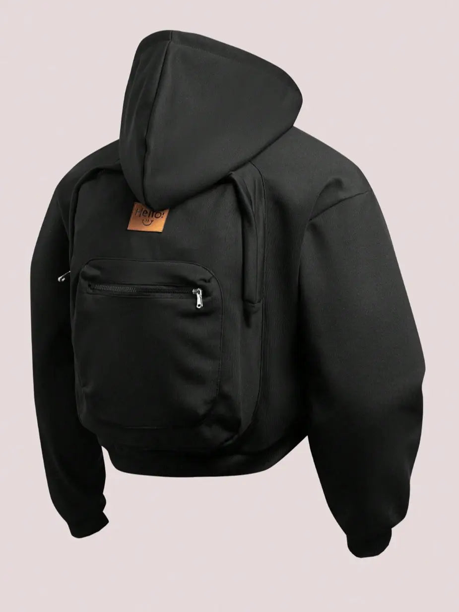 Sweat à Capuche Sac à Dos 2-en-1 | Femme Zyra